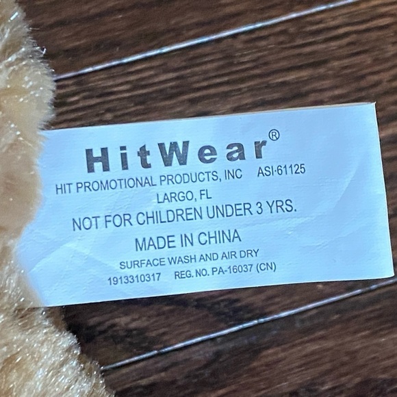 😍2/$20 NWT Tim Hortons Red T-Shirt Plush Stuffed Animal 8” - Picture 8 of 10